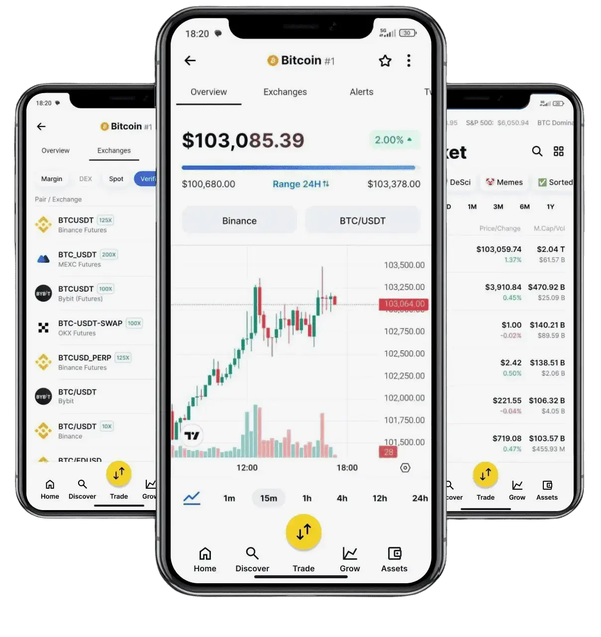 Massif Investalie marché crypto